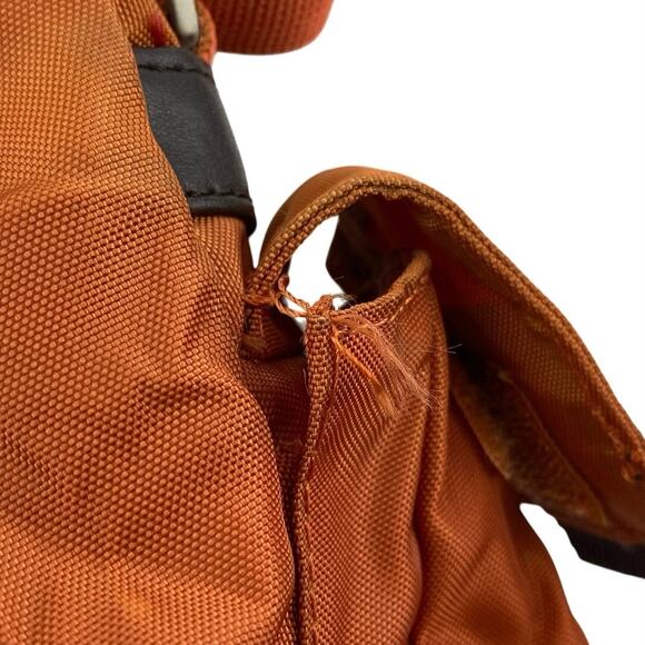 Nine West Unisex Coral Nylon Messenger Pockets Adjustable Crossbody Handbag OS - Picture 4 of 11